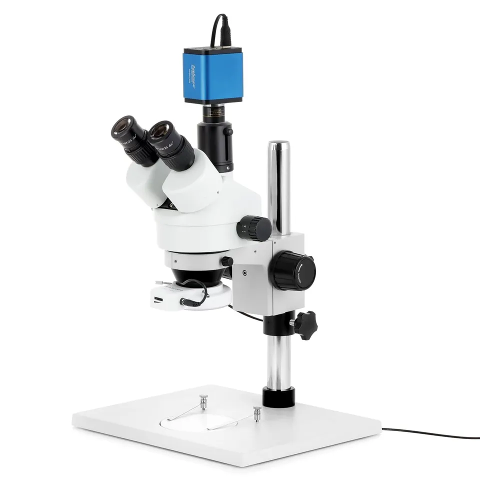 amscope-sm-1-stereomikroskop-7-45x-64-led-hdmi-trackstativ image 1