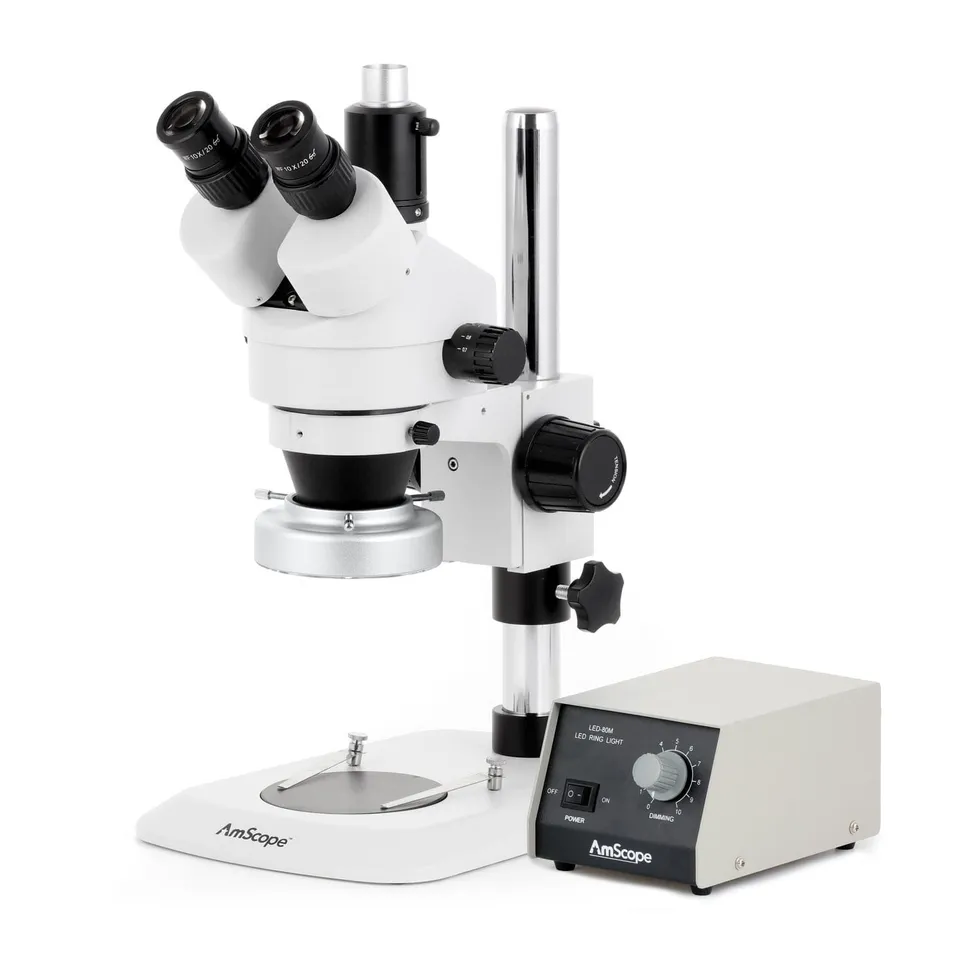 amscope-sm-1t-stereomikroskop-7x-45x-80-led-s-ulenstativ image 1