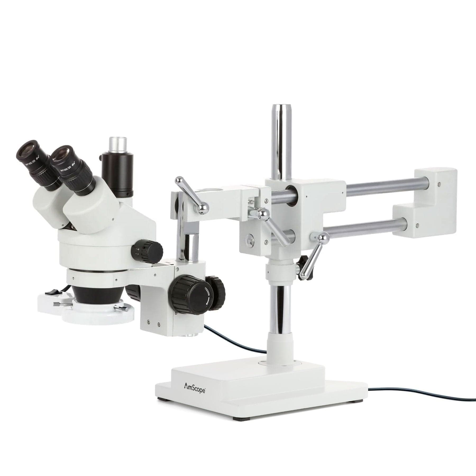 amscope-sm-4t-trinokular-stereomikroskop-7-45x-doppelarm image 1