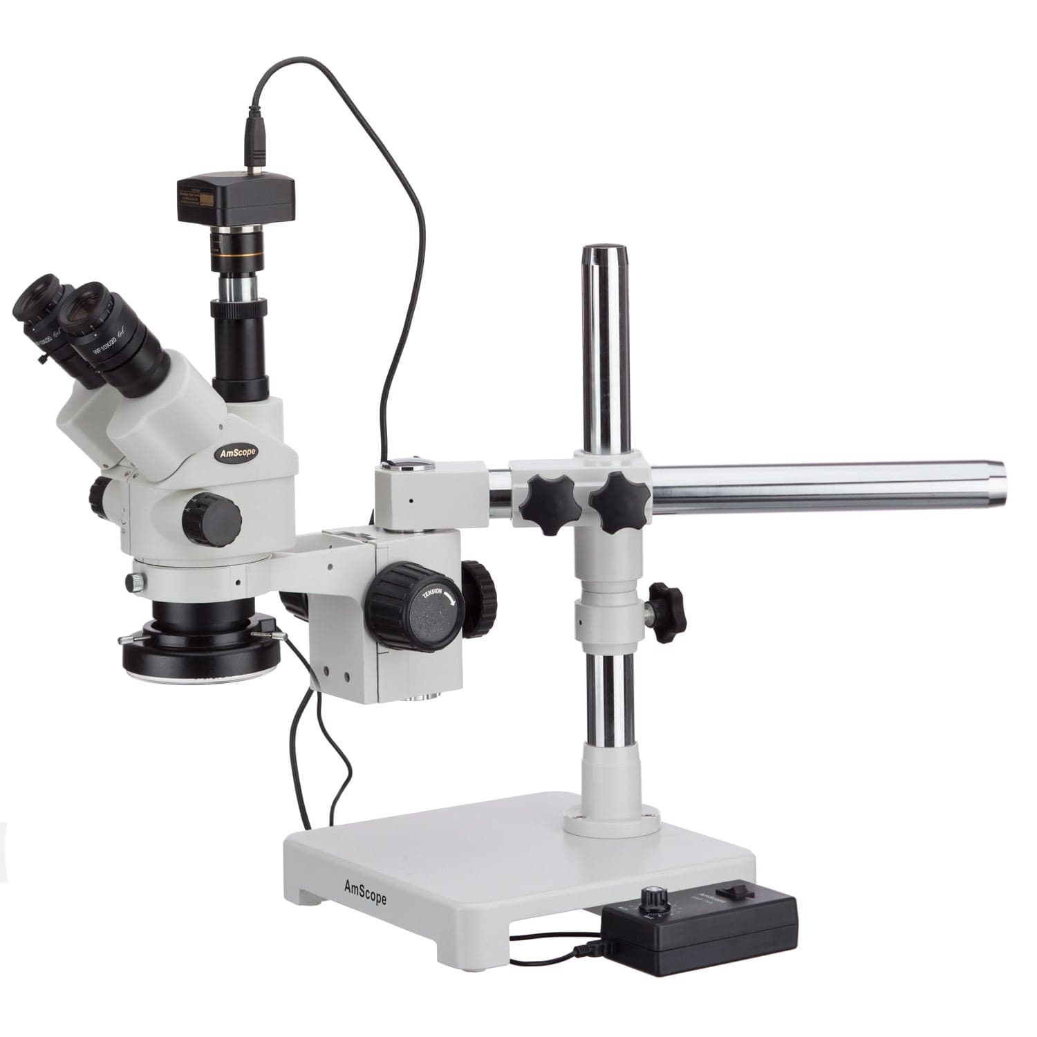 amscope-sm-3ntpx-stereomikroskop-45x-0-3mp-kamera image 1