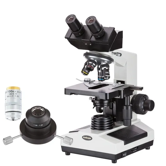 amscope-b390-dunkelfeldmikroskop-binokular-40x-1000x-l image 1