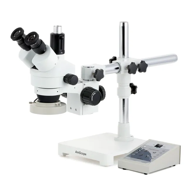 amscope-sm-3-zoom-stereomikroskop-7x-45x-trinokular-mit-led-ringlicht image 1