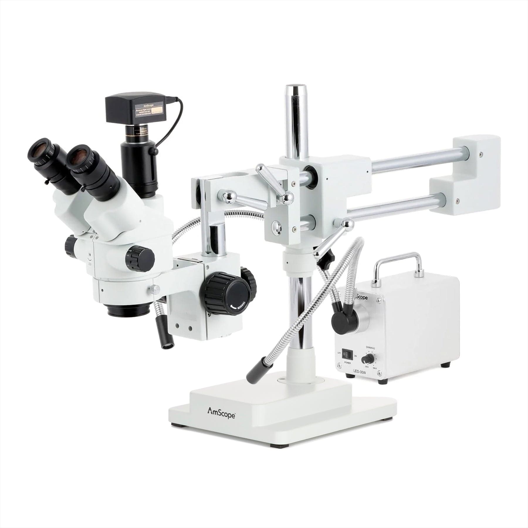 amscope-sm-4-sm-4ntp-trinokular-stereomikroskop-7x-45x-faserlicht image 4