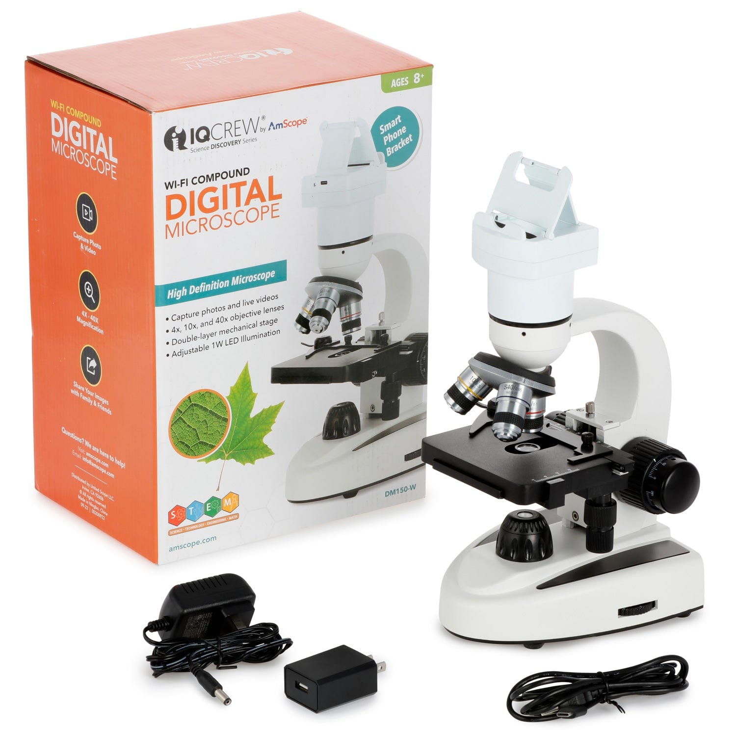 amscope-dm150-w-digitalmikroskop-40x-wlan-mit-led-f-r-kinder image 5