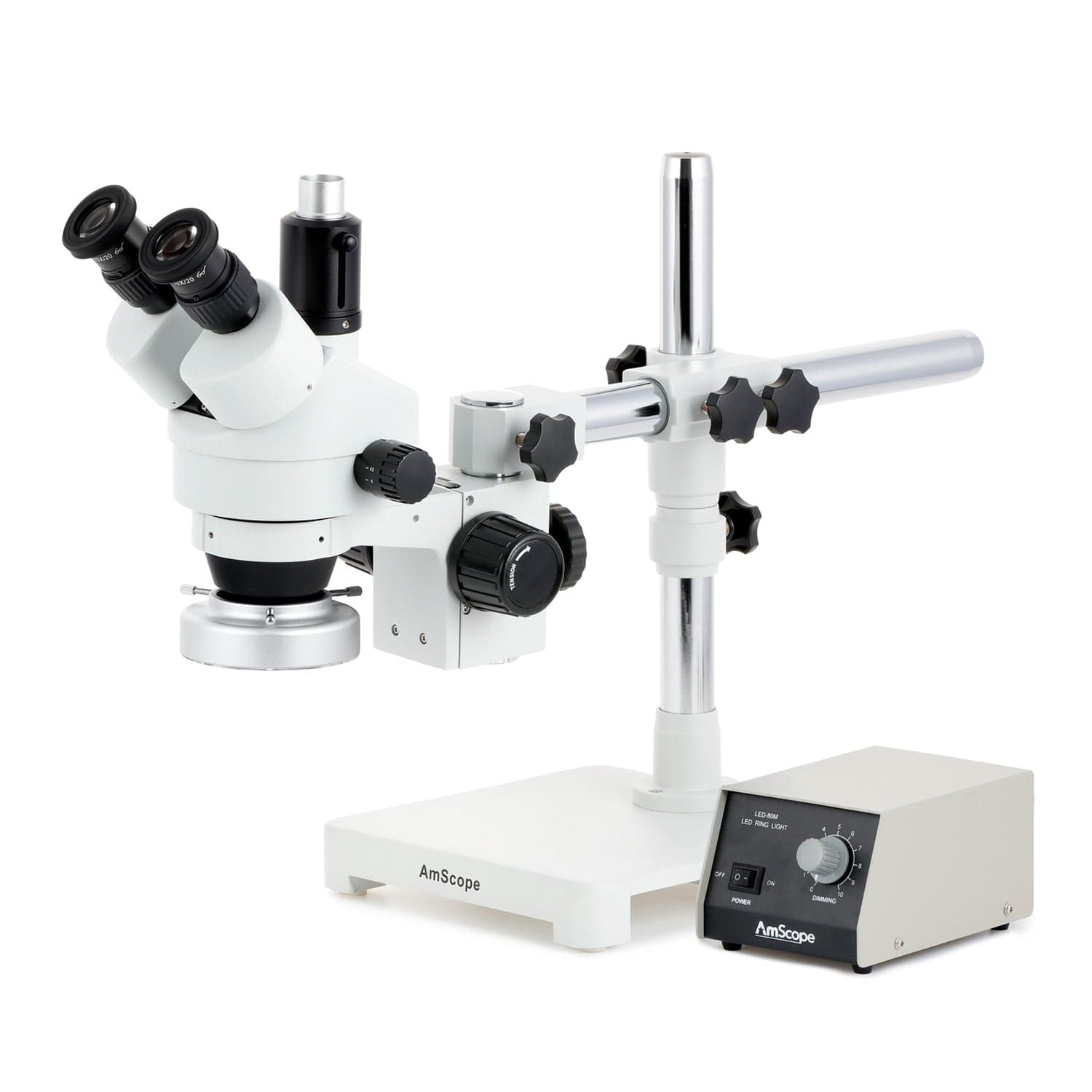 amscope-sm-3-stereomikroskop-7x-45x-hdmi-kamera-boomstativ image 2