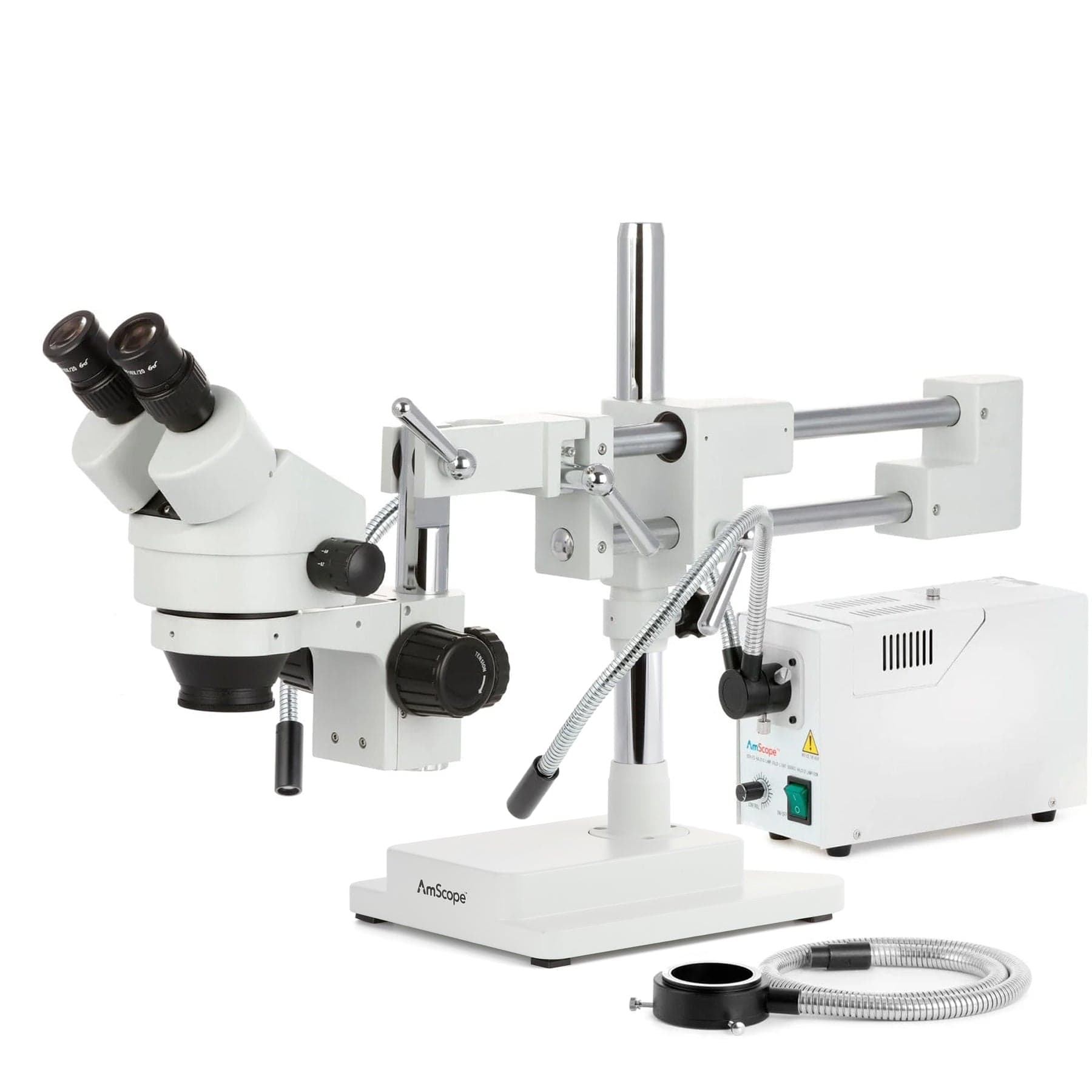 amscope-sm-4-stereomikroskop-7x-45x-schwenkarm-halogenlicht image 1