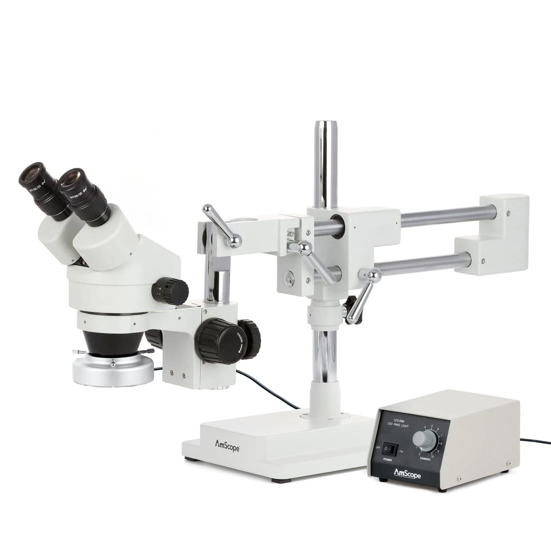 amscope-sm-4-stereo-mikroskop-7x-45x-mit-80-led-ringleuchte image 1
