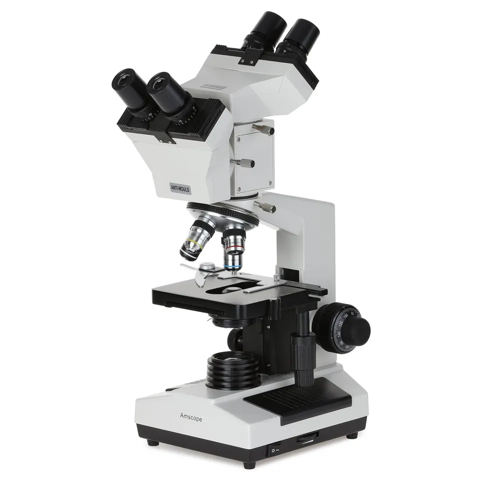 amscope-d200-binokular-mikroskop-40x-1000x-halogen-kreuztisch image 1