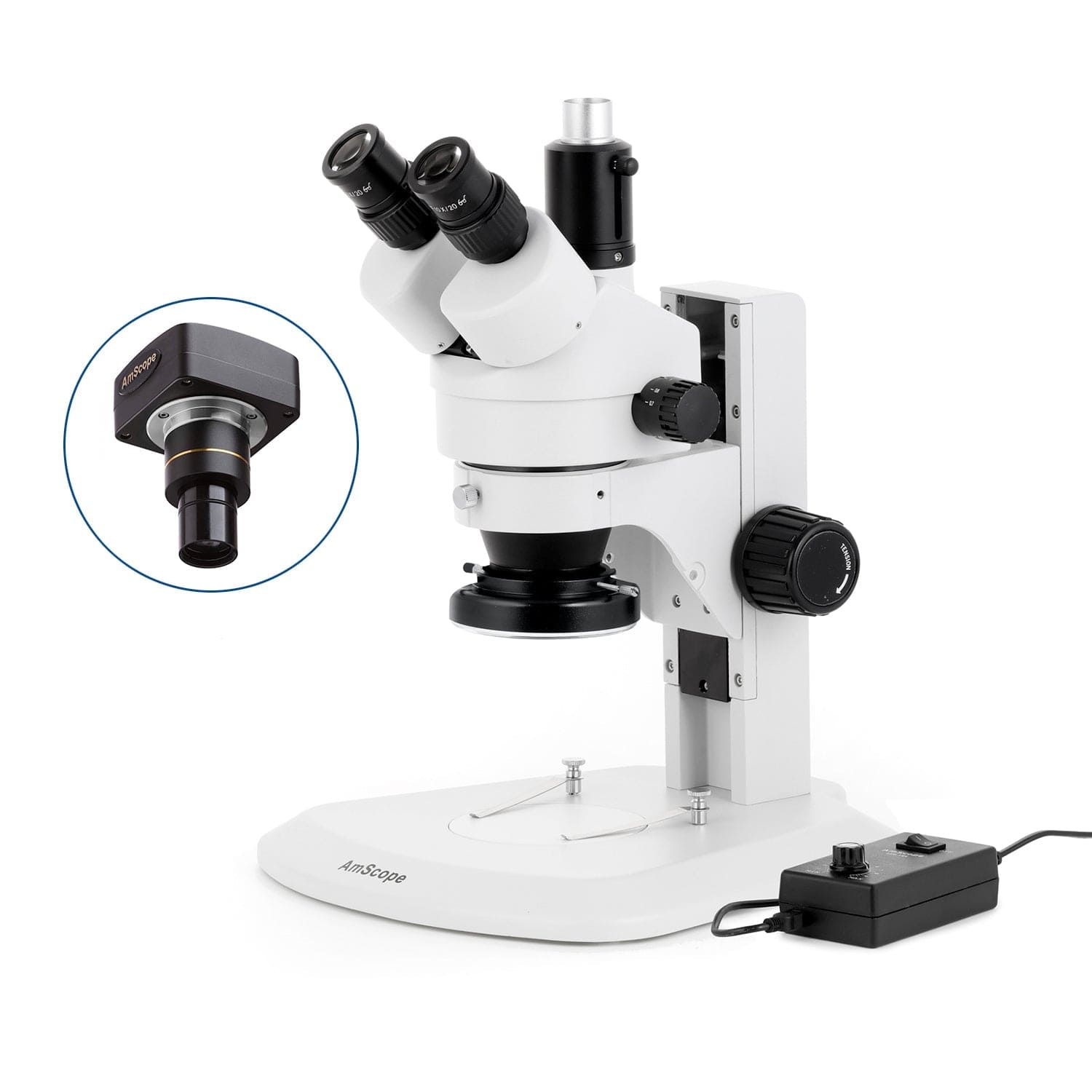 amscope-sm-1-stereomikroskop-7x-45x-trackstativ-led-ringlicht image 2