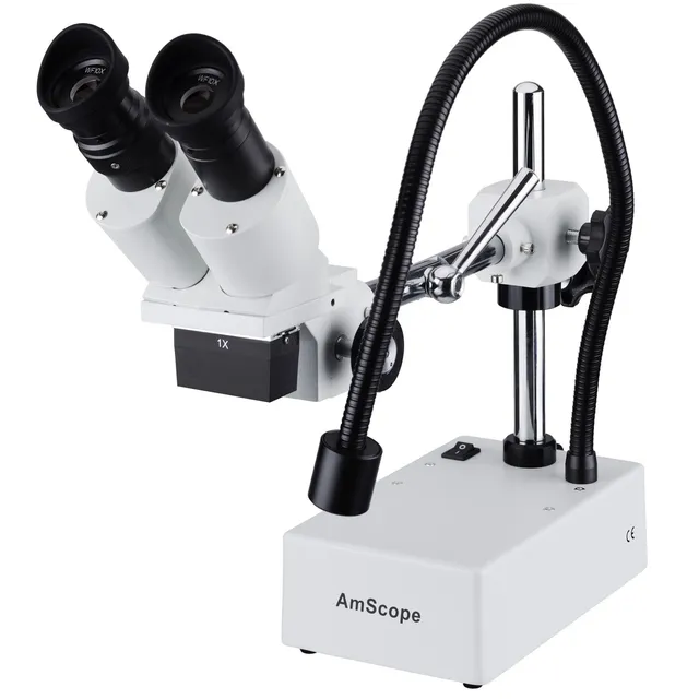 amscope-se410-l-stereomikroskop-10x-mit-schwenkarm-led image 1