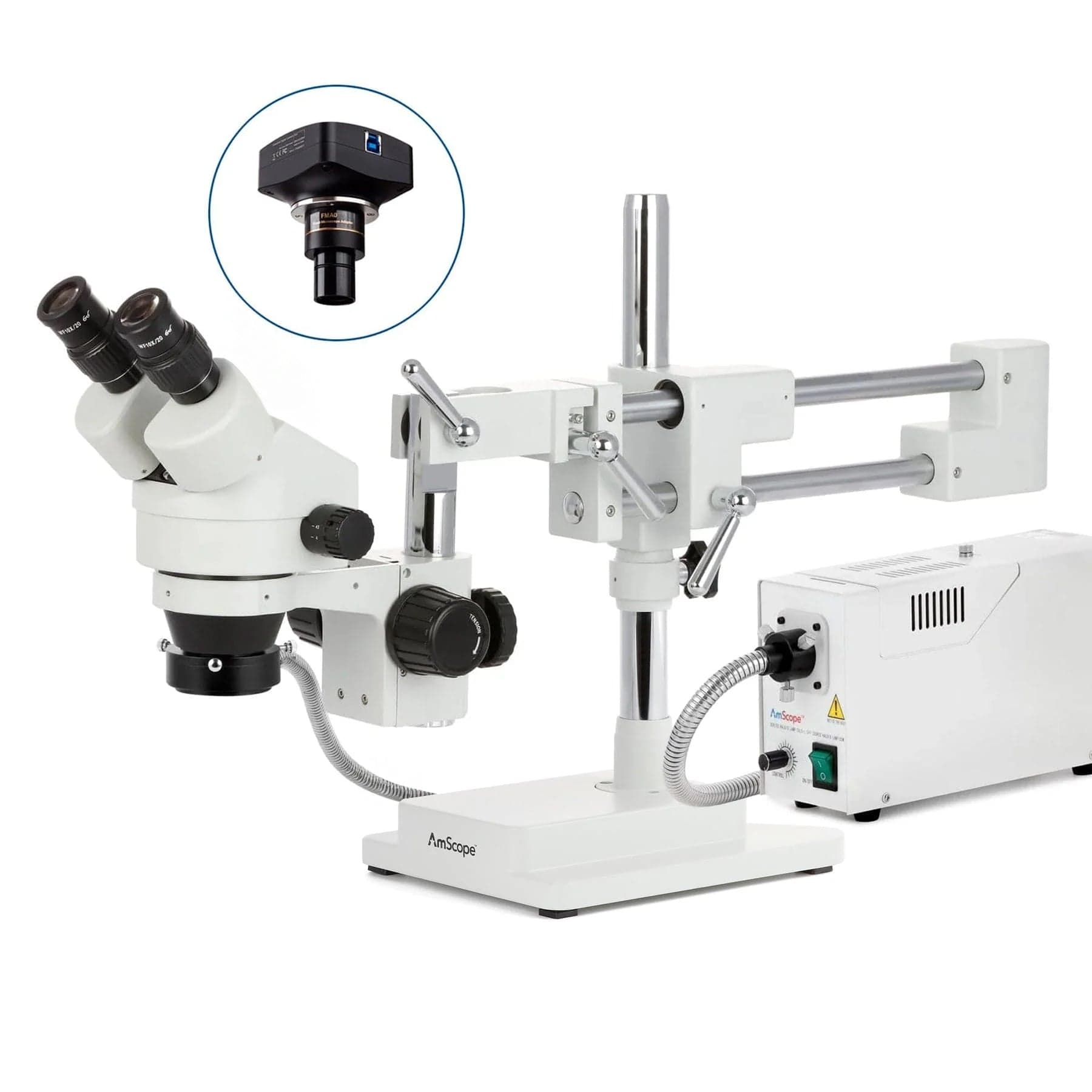 amscope-stereo-microscopes-sm-4-stereomikroskop-45x-halogen image 2
