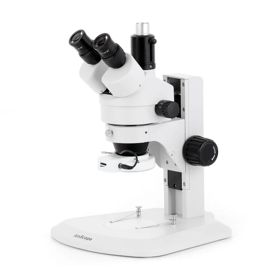 amscope-sm-1-stereomikroskop-7x-45x-track-stand-144-led image 1
