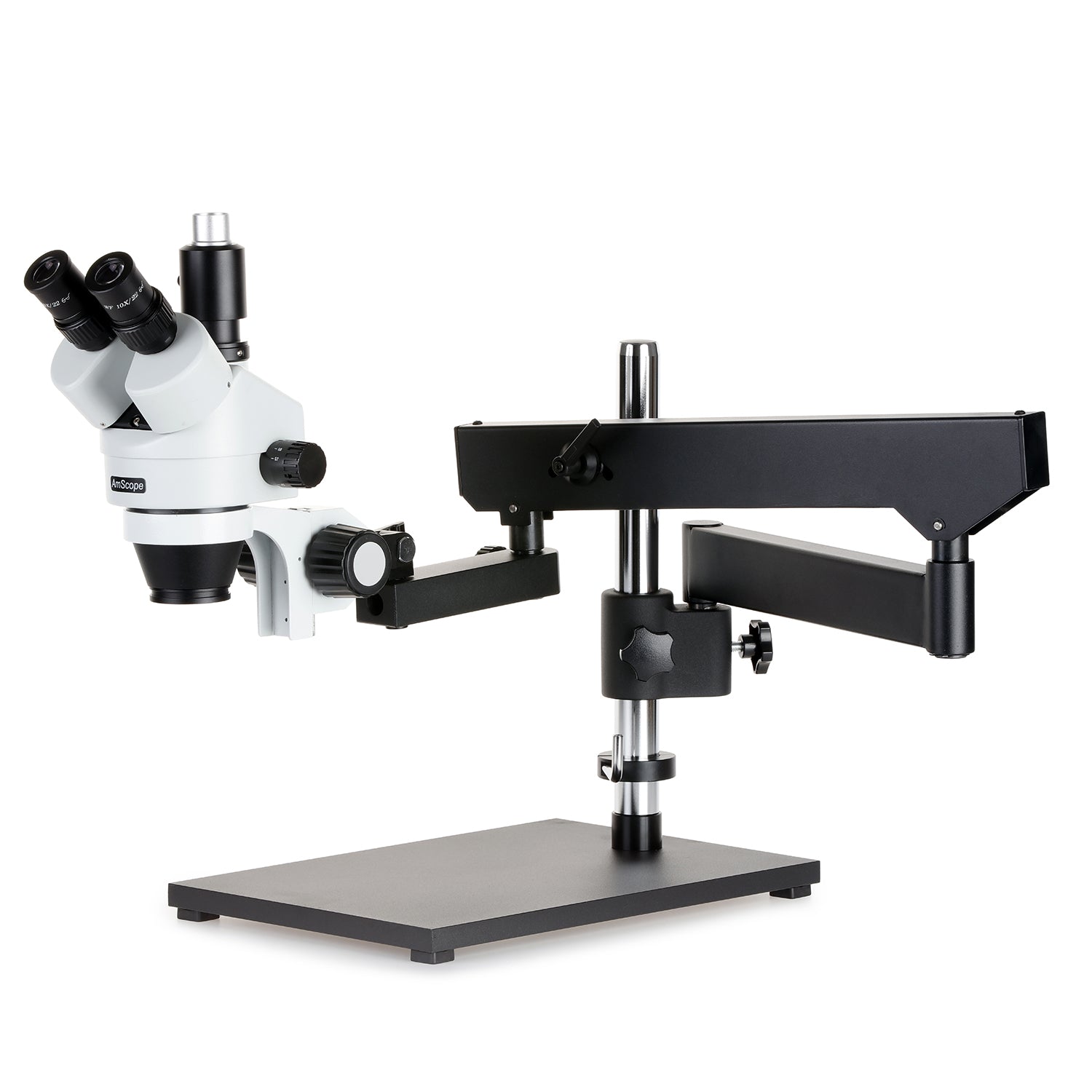 amscope-asb-84-gelenkarm-stativ-84mm-mit-grundplatte image 2