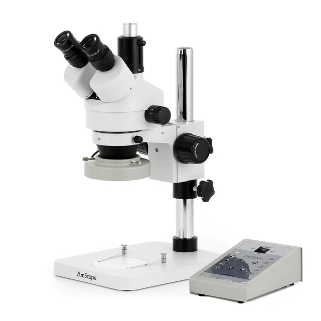 amscope-sm-1-zoom-trinokular-stereomikroskop-7x-45x-led-ringlicht image 1