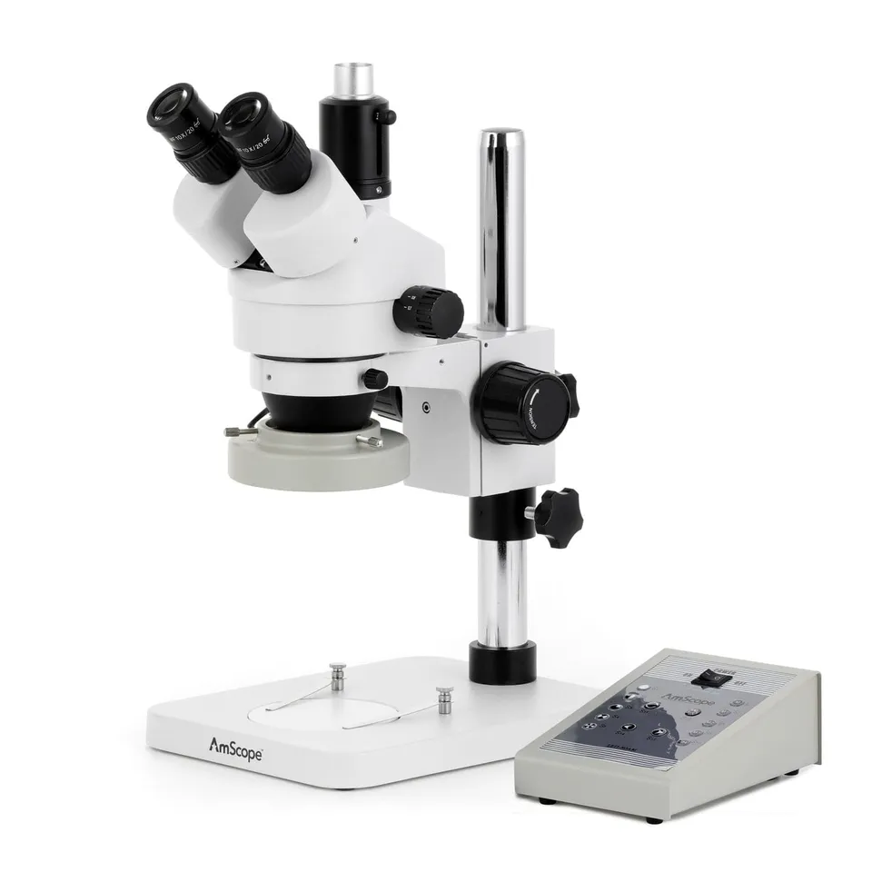 amscope-sm-1-zoom-trinokular-stereomikroskop-7x-45x-led-ringlicht image 1