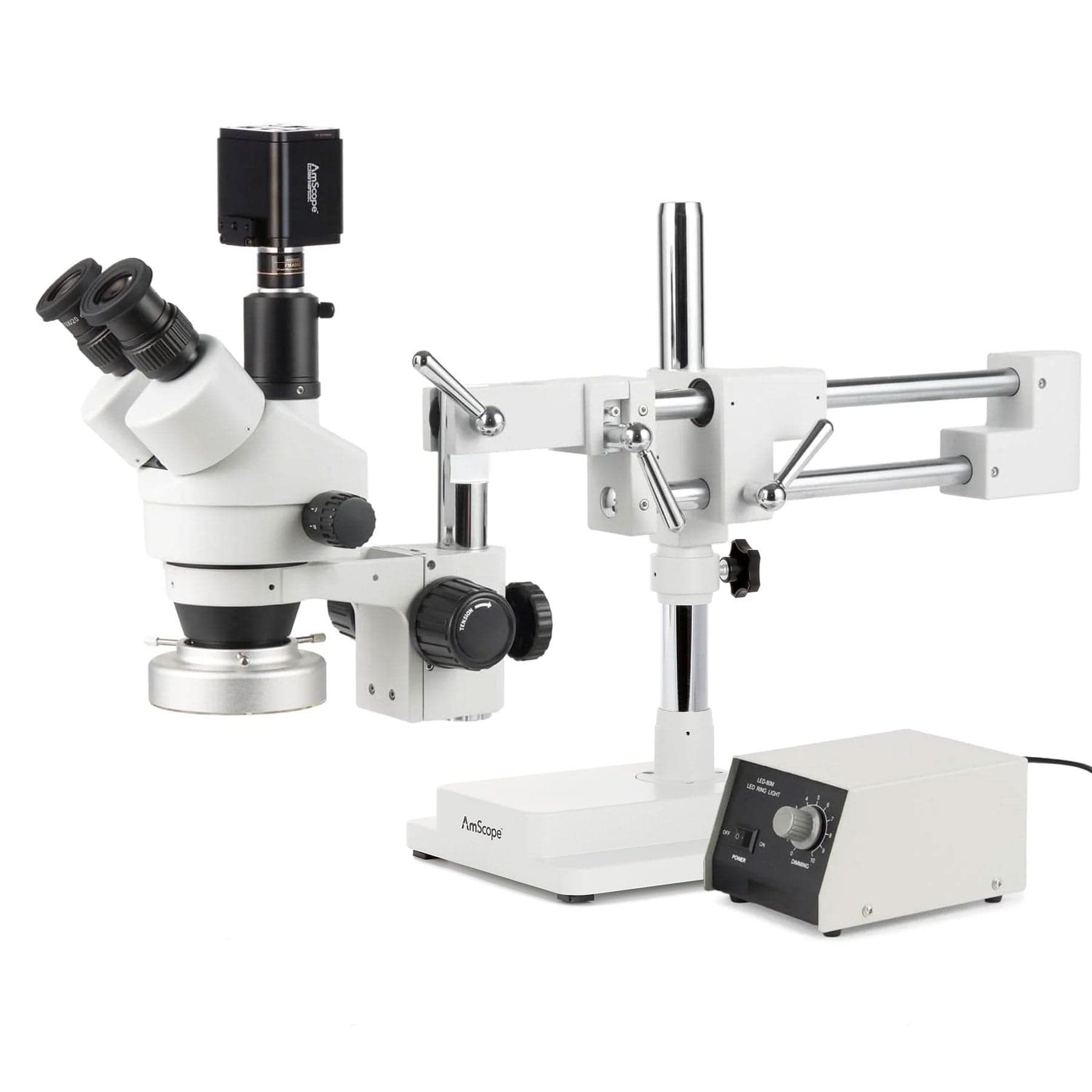 amscope-sm-4t-zoom-stereomikroskop-7x-45x-mit-schwenkarmstativ image 3