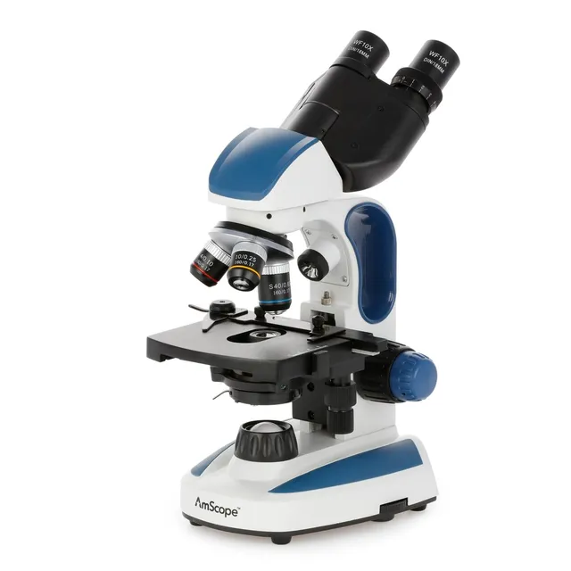 amscope-b110c-binokulares-biologiemikroskop-1000x-led-durchlicht image 1
