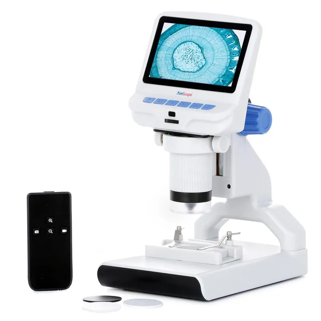 amscope-dm140-digitalmikroskop-4-3-zoll-lcd-220x-led image 1