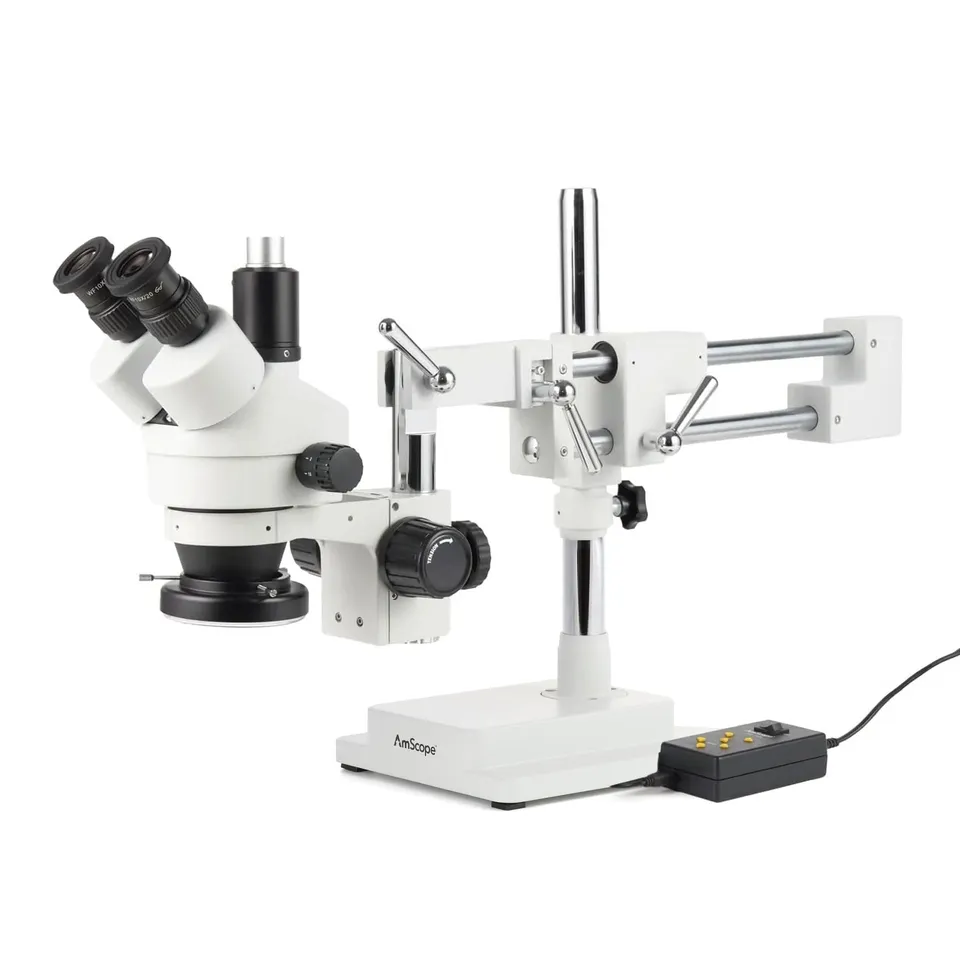 amscope-sm-4t-trino-stereo-mikroskop-7x-45x-schwenkarm image 1