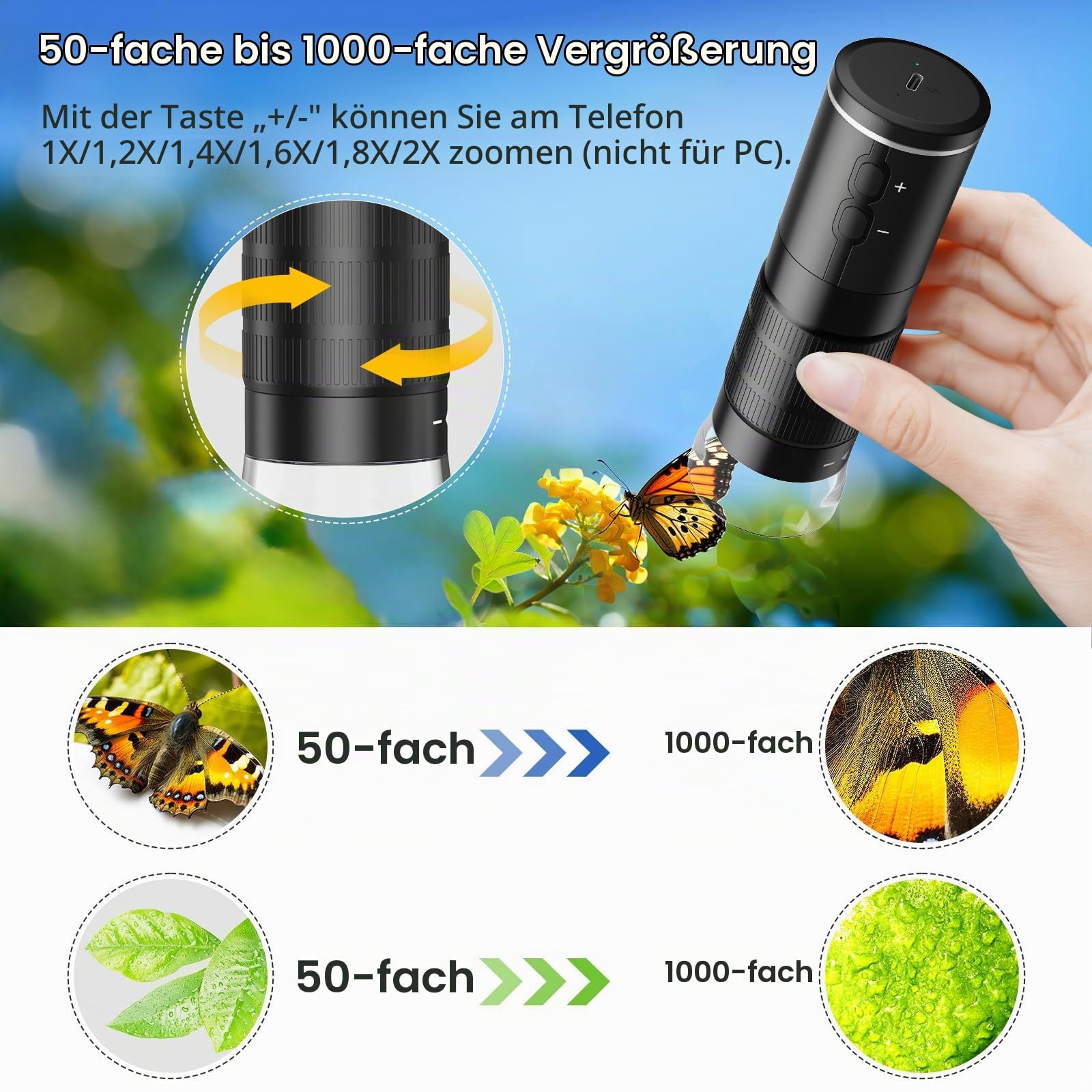 maxlapter-microscope-digital-mikroskop-wlan-50x-1000x-mit-st-nder image 2