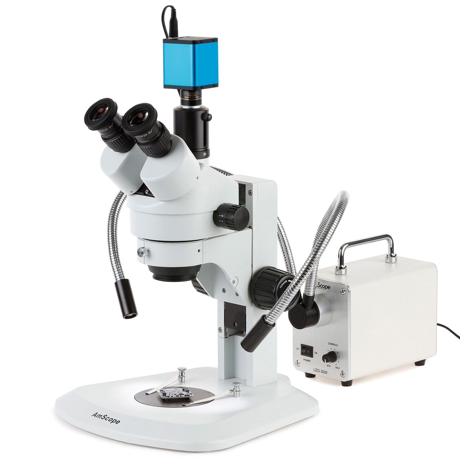 amscope-sm-1-stereomikroskop-7x-45x-trinokular-led-track-stand image 1