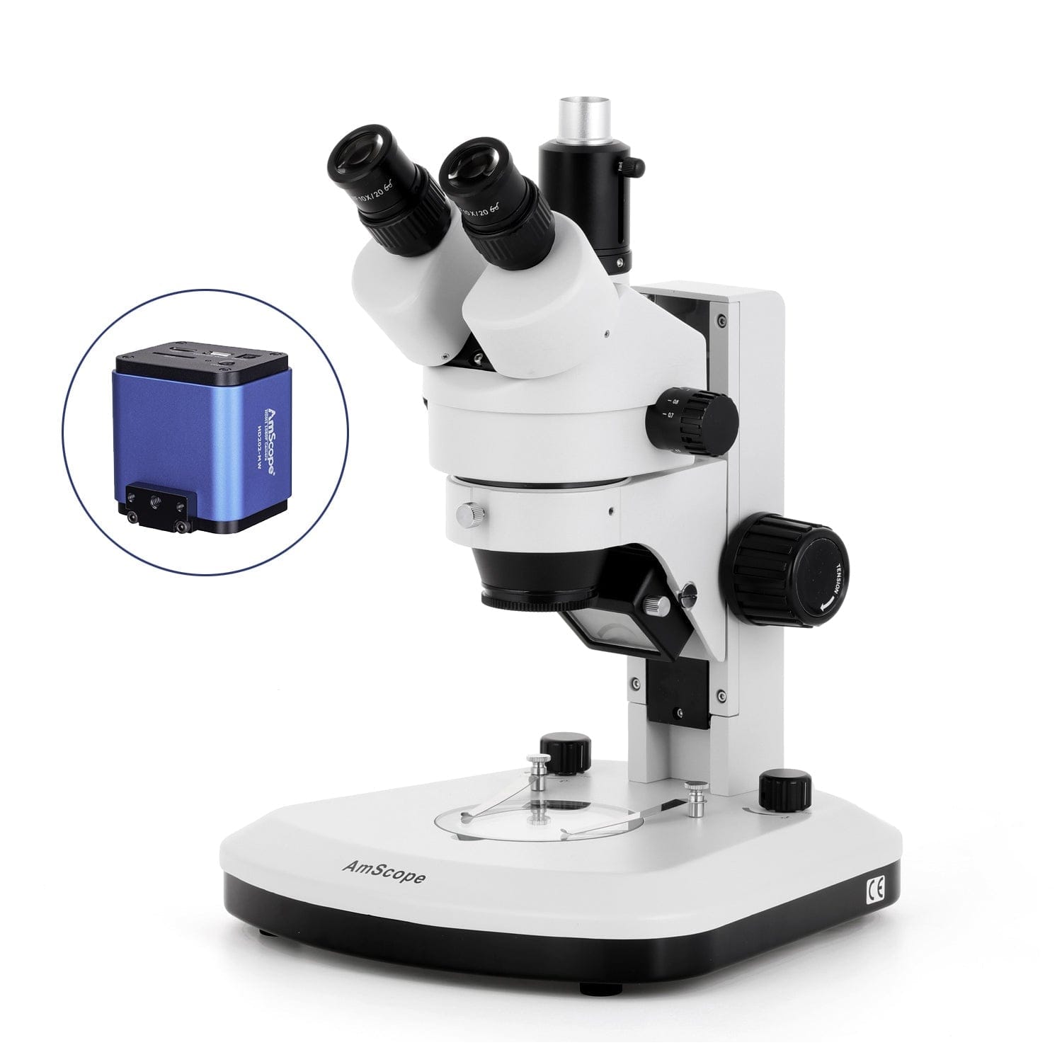 amscope-sm-1-trinokular-stereomikroskop-7x-45x-dual-led-hdmi image 5